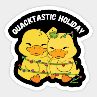 Quacktastic Holiday, Christmas Sticker